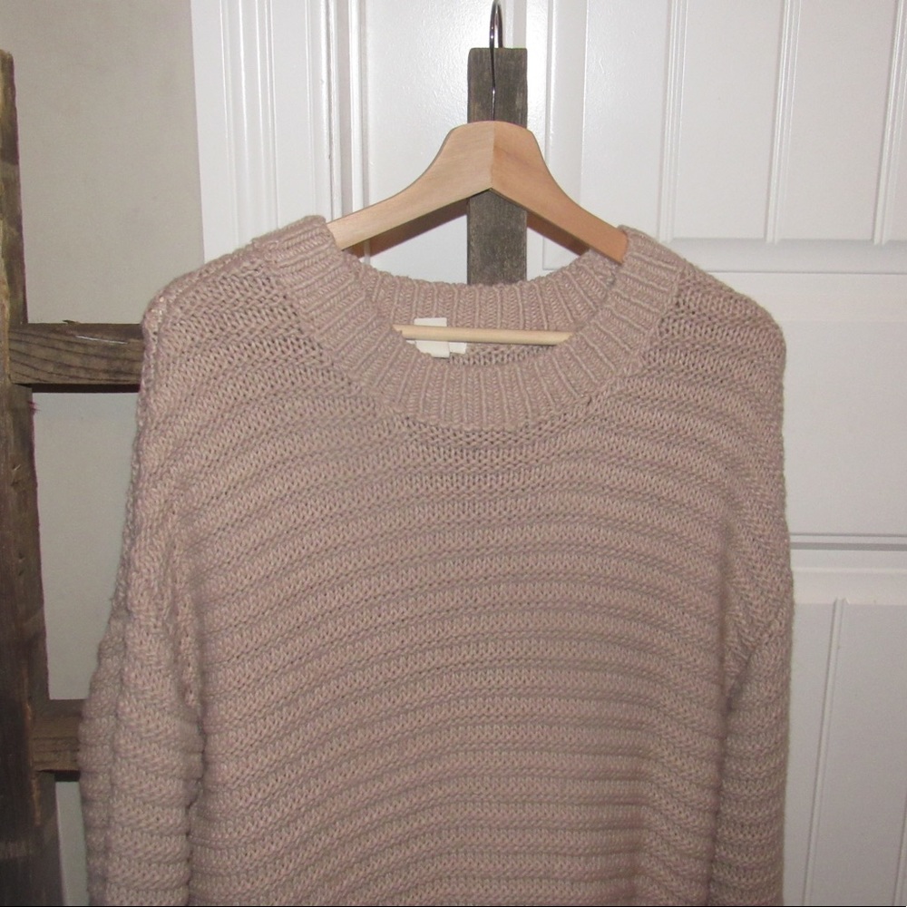 Pink sweater